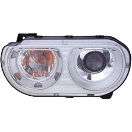 Eagle Eyes Left Hand Head Assembly Composite Lamp for 2008-2014 Dodge Challenger REGCS316-B001L